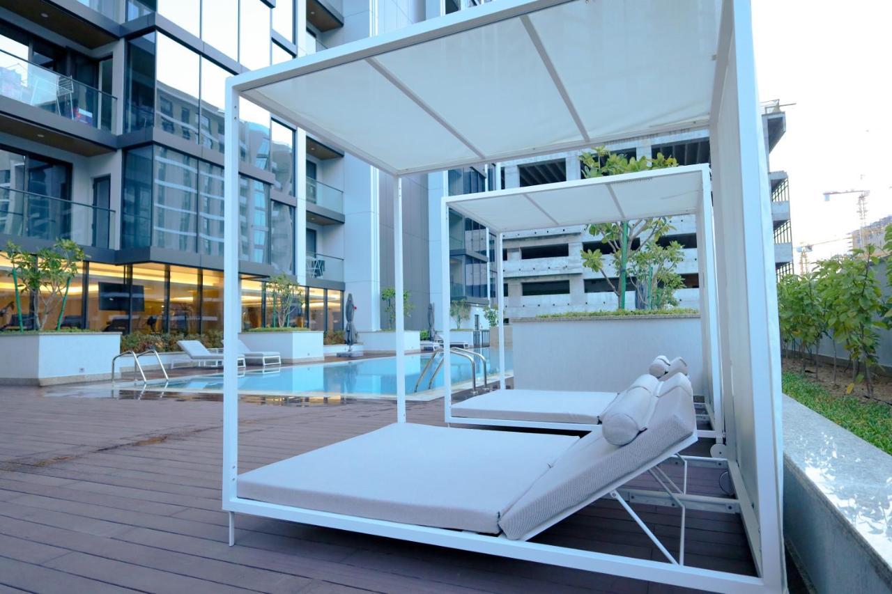 Ferienwohnung Full Moon Of One Park Avenue Dubai Exterior foto